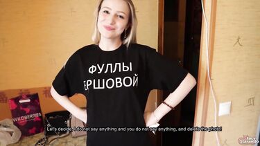 шантаж: Сводный брат шантажист поймал сестру на краже денег и заставил ебаться с ним