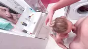 глубоко заглотнула член