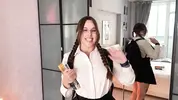 подруга школьница пришла делать домашку