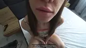 за 200 баксов сочно сосет ствол ебаря
