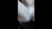 кончил на лобок