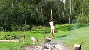 голые дикие танцы на природе