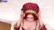 встала на колени и отсосала крепкий хуй