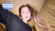 красотка трахает родственника сверху