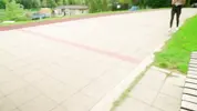 случайная встреча в парке со старым знакомым