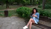 знакомится в парке с нимфоманкой