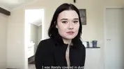 русская брюнетка соблазняет друга мужа
