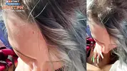 отсасывает член водителю в дороге
