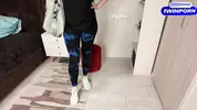 приехала к ебарю на анальную тренировку