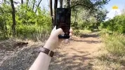 уличный фотограф знакомится с блондинкой