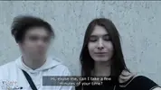 блогерша соблазняет парня у улицы  на секс