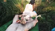 активным футджобом на природе доводит до финала
