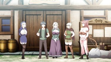 Сказания о гареме в другом мире / Isekai Harem Monogatari - часть 3